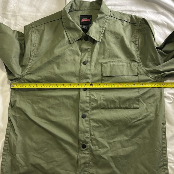 Dickies green workwear shirt jacket (unlined) men’s medium - Picture 6 of 7